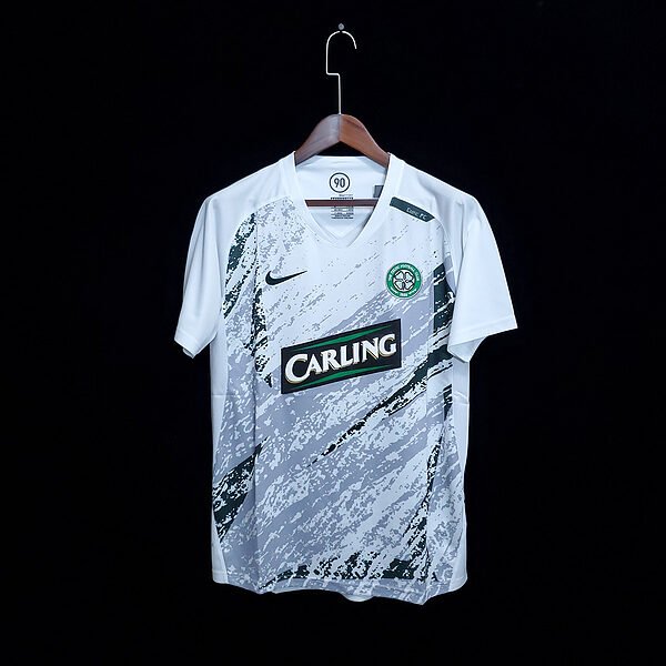 Retro 2007-08 Scottish Celtic White S-2XL